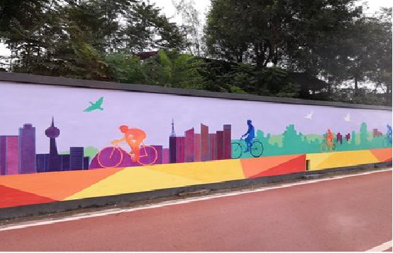 思南墙体彩绘-围墙