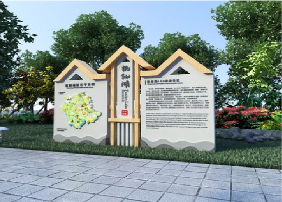 思南景区标识标牌设计要求。