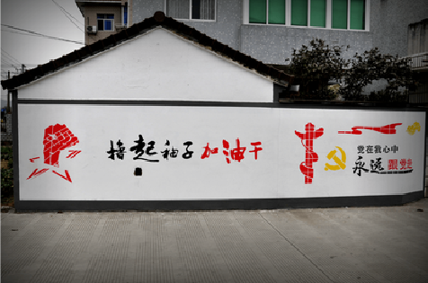 思南乡村振兴墙体彩绘