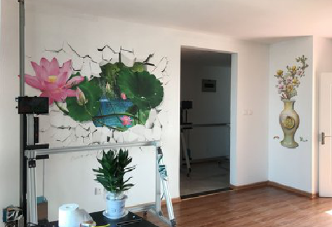 思南墙体彩绘相比墙纸的优势。