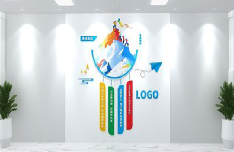 思南公司企业形象墙的工艺材料有哪些？